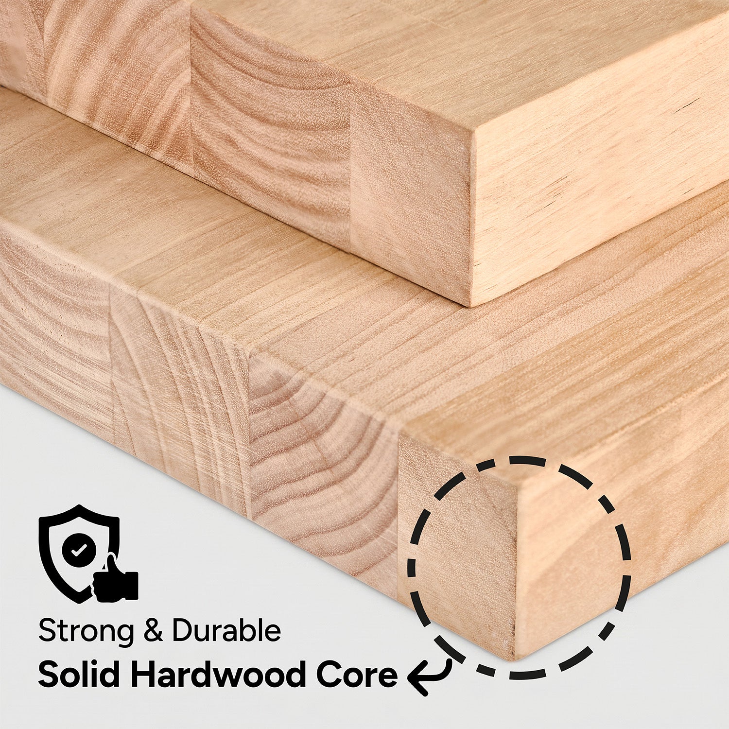 4 ft. L x 25 in. W Unfinished, Birch Solid Wood, Butcher Block Countertop