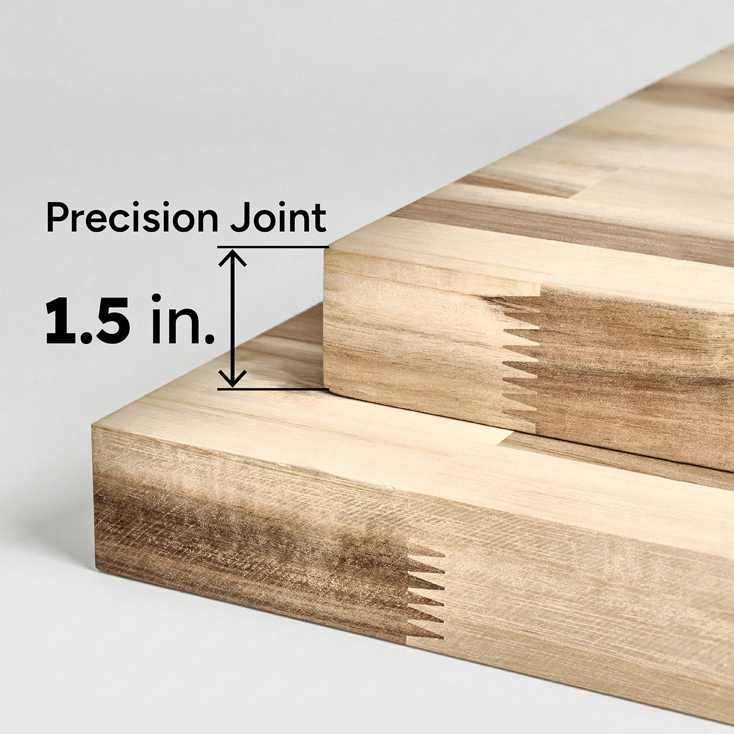 4 ft. L x 25 in. W Unfinished, Acacia Solid Wood, Butcher Block Countertop