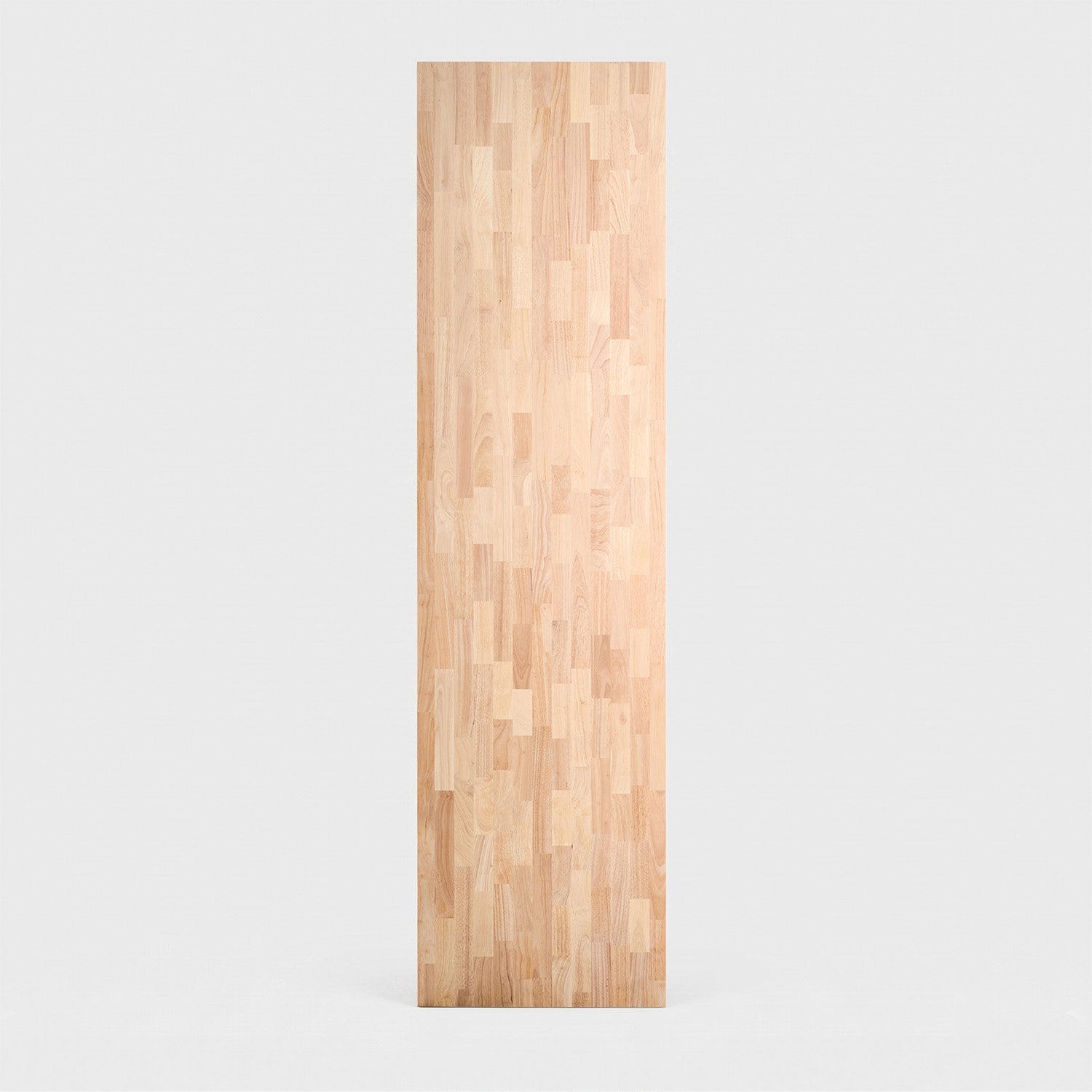 8 ft. L x 25 in. W Unfinished, Hevea Solid Wood, Butcher Block Countertop