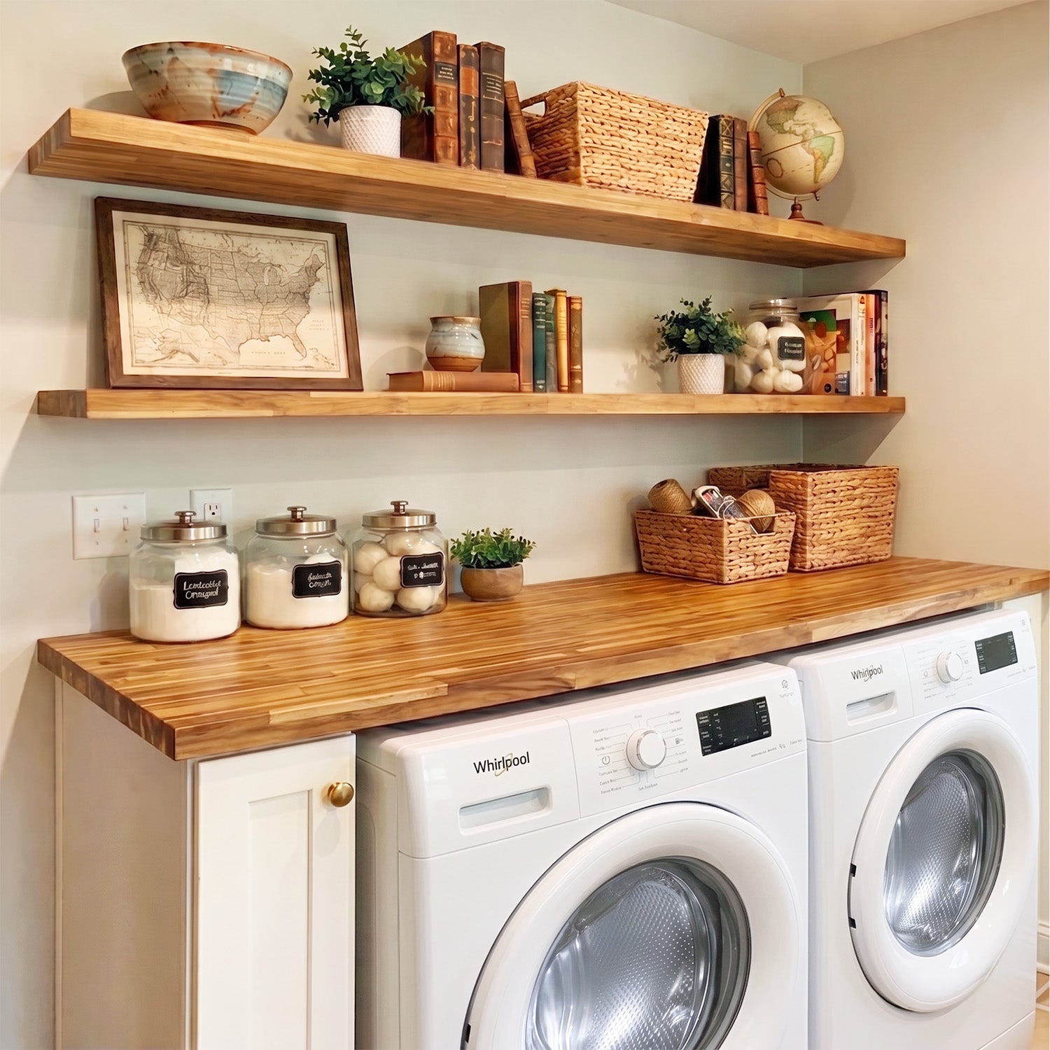 4 ft. L x 25 in. W Unfinished, Acacia Solid Wood, Butcher Block Countertop